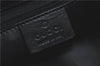 Authentic GUCCI Shoulder Hand Bag Leather 0013167 Black G9058