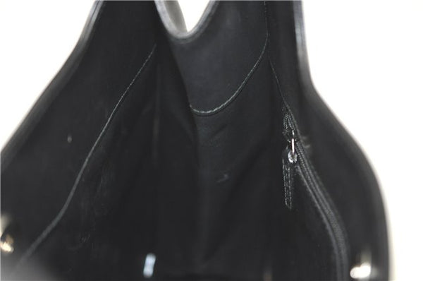 Authentic GUCCI Shoulder Hand Bag Leather 0013167 Black G9058