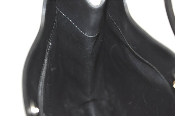 Authentic GUCCI Shoulder Hand Bag Leather 0013167 Black G9058