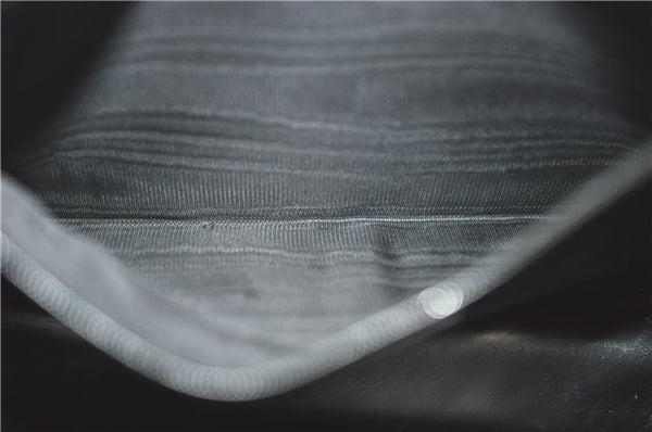 Authentic GUCCI Shoulder Hand Bag Leather 0013167 Black G9058