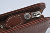 Authentic Burberrys Vintage Check Canvas Clutch Hand Bag Purse Brown G9243