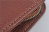 Authentic Burberrys Vintage Check Canvas Clutch Hand Bag Purse Brown G9243