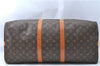 Auth Louis Vuitton Monogram Keepall Bandouliere 55 Boston Bag M41414 LV G9268