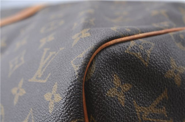 Auth Louis Vuitton Monogram Keepall Bandouliere 55 Boston Bag M41414 LV G9268