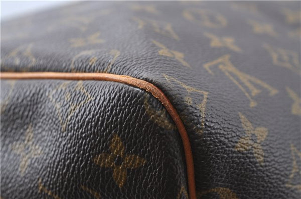 Auth Louis Vuitton Monogram Keepall Bandouliere 55 Boston Bag M41414 LV G9268