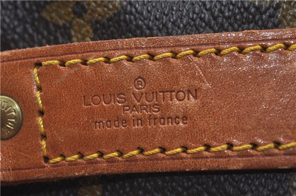Auth Louis Vuitton Monogram Keepall Bandouliere 55 Boston Bag M41414 LV G9268