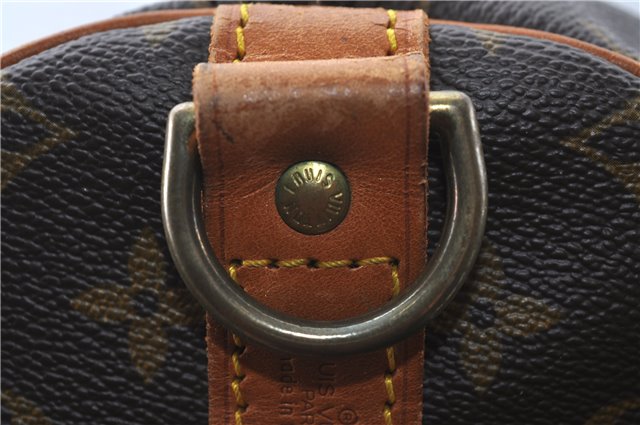 Auth Louis Vuitton Monogram Keepall Bandouliere 55 Boston Bag M41414 LV G9268