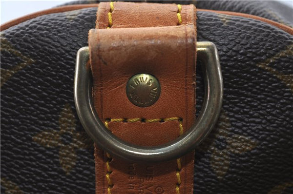 Auth Louis Vuitton Monogram Keepall Bandouliere 55 Boston Bag M41414 LV G9268