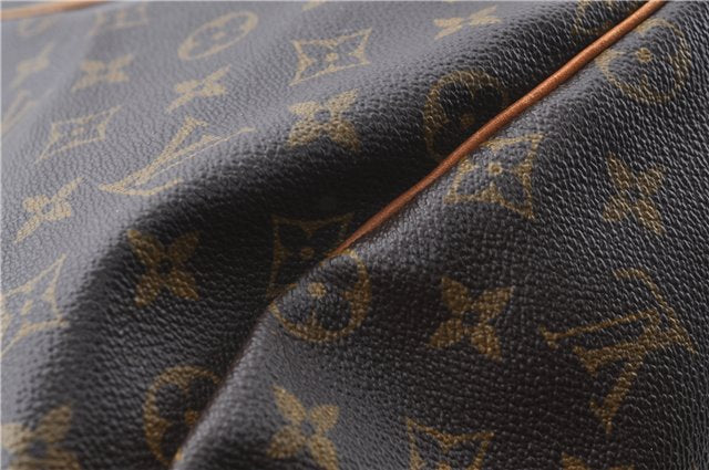 Auth Louis Vuitton Monogram Keepall Bandouliere 55 Boston Bag M41414 LV G9268