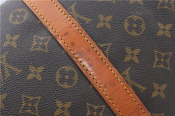 Auth Louis Vuitton Monogram Keepall Bandouliere 55 Boston Bag M41414 LV G9268