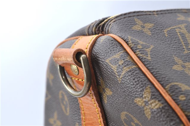 Auth Louis Vuitton Monogram Keepall Bandouliere 55 Boston Bag M41414 LV G9268