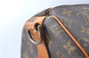 Auth Louis Vuitton Monogram Keepall Bandouliere 55 Boston Bag M41414 LV G9268