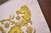 Auth HERMES Carre 90 Scarf "A PROMENADE DE LONGCHAMPS " Silk Light Pink G9350