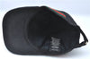 Authentic GUCCI Web Sherry Line Cap GG Canvas Leather Size M 200035 Black G9649