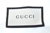 Authentic GUCCI Web Sherry Line Cap GG Canvas Leather Size M 200035 Black G9649