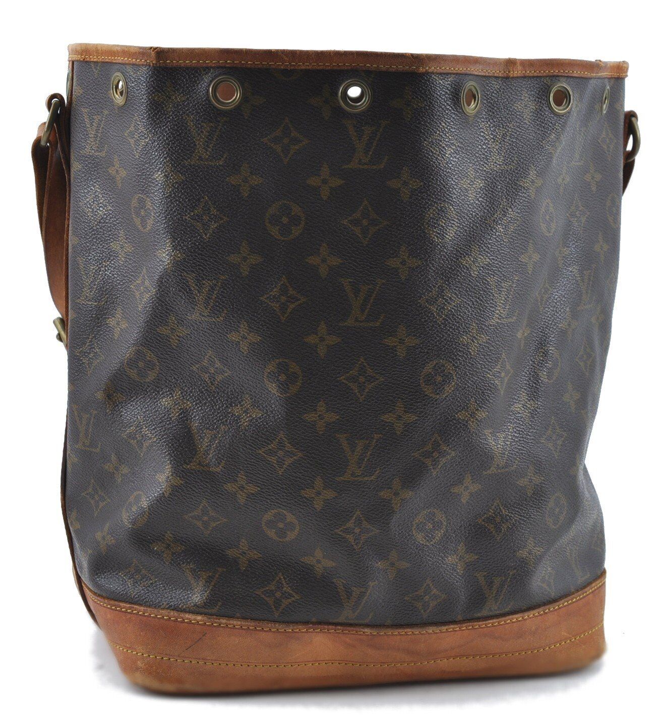 Authentic LOUIS VUITTON Monogram Noe Shoulder Bag M42224 LV G9711