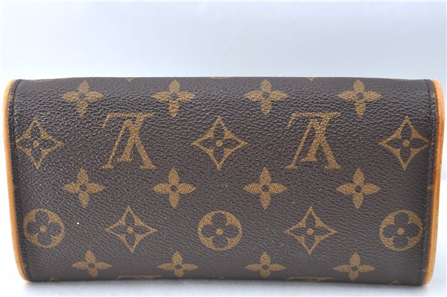 Authentic Louis Vuitton Monogram Pochette Twin PM Shoulder Bag M51854 LV G9741