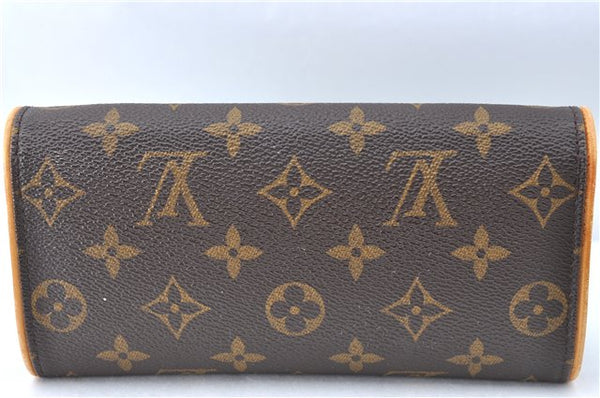 Authentic Louis Vuitton Monogram Pochette Twin PM Shoulder Bag M51854 LV G9741