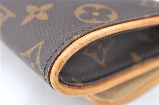 Authentic Louis Vuitton Monogram Pochette Twin PM Shoulder Bag M51854 LV G9741