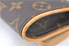 Authentic Louis Vuitton Monogram Pochette Twin PM Shoulder Bag M51854 LV G9741