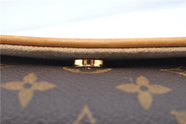 Authentic Louis Vuitton Monogram Pochette Twin PM Shoulder Bag M51854 LV G9741