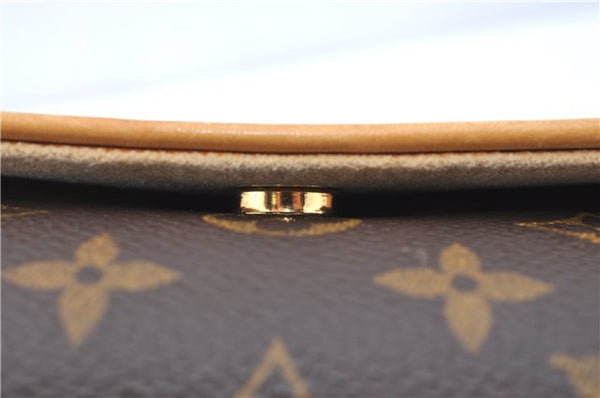 Authentic Louis Vuitton Monogram Pochette Twin PM Shoulder Bag M51854 LV G9741
