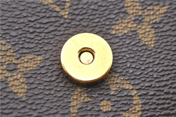 Authentic Louis Vuitton Monogram Pochette Twin PM Shoulder Bag M51854 LV G9741