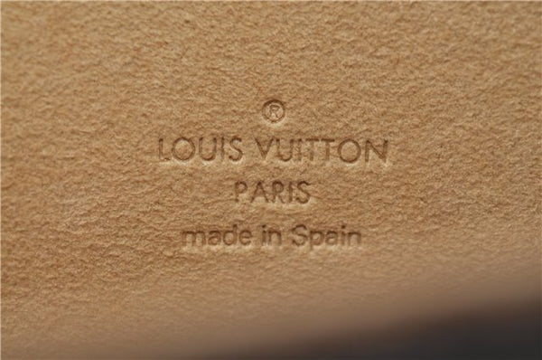 Authentic Louis Vuitton Monogram Pochette Twin PM Shoulder Bag M51854 LV G9741