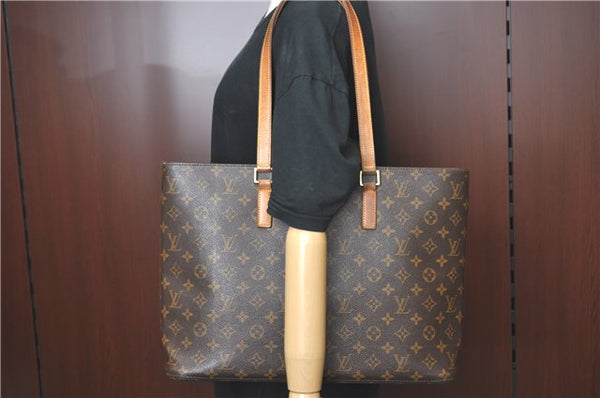 Authentic Louis Vuitton Monogram Luco Shoulder Tote Bag M51155 LV G9815