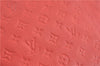 Auth Louis Vuitton Monogram Empreinte Lumineuse PM Tote Bag Red M40552 LV G9888