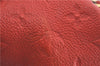 Auth Louis Vuitton Monogram Empreinte Lumineuse PM Tote Bag Red M40552 LV G9888