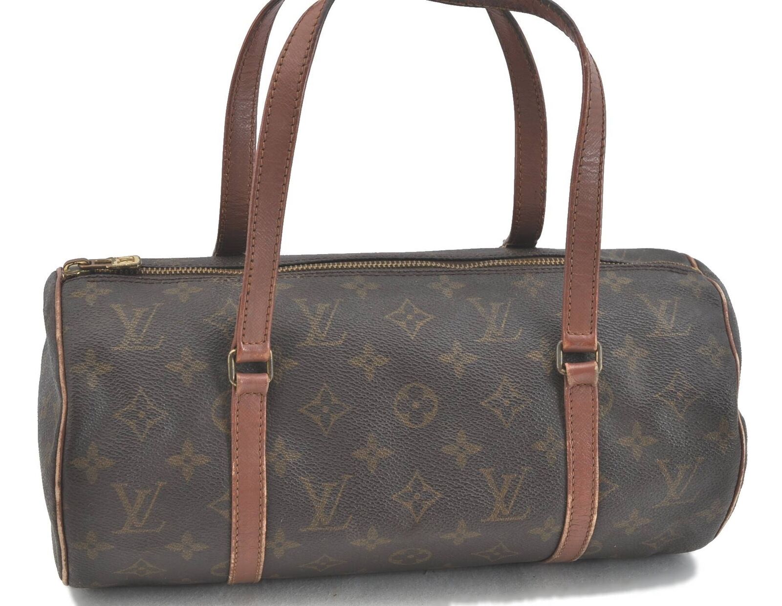 Authentic LOUIS VUITTON Monogram Papillon 30 Hand Bag M51385 LV G9891