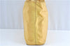 Authentic PRADA Nylon Shoulder Tote Bag Yellow G9942