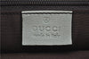 Authentic GUCCI Abbey Shoulder Hand Bag Purse Enamel 189833 Green H0034