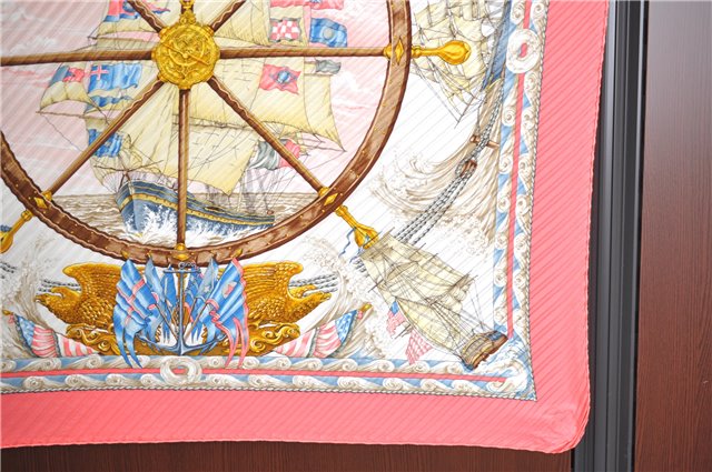 Authentic HERMES Pleats Scarf 