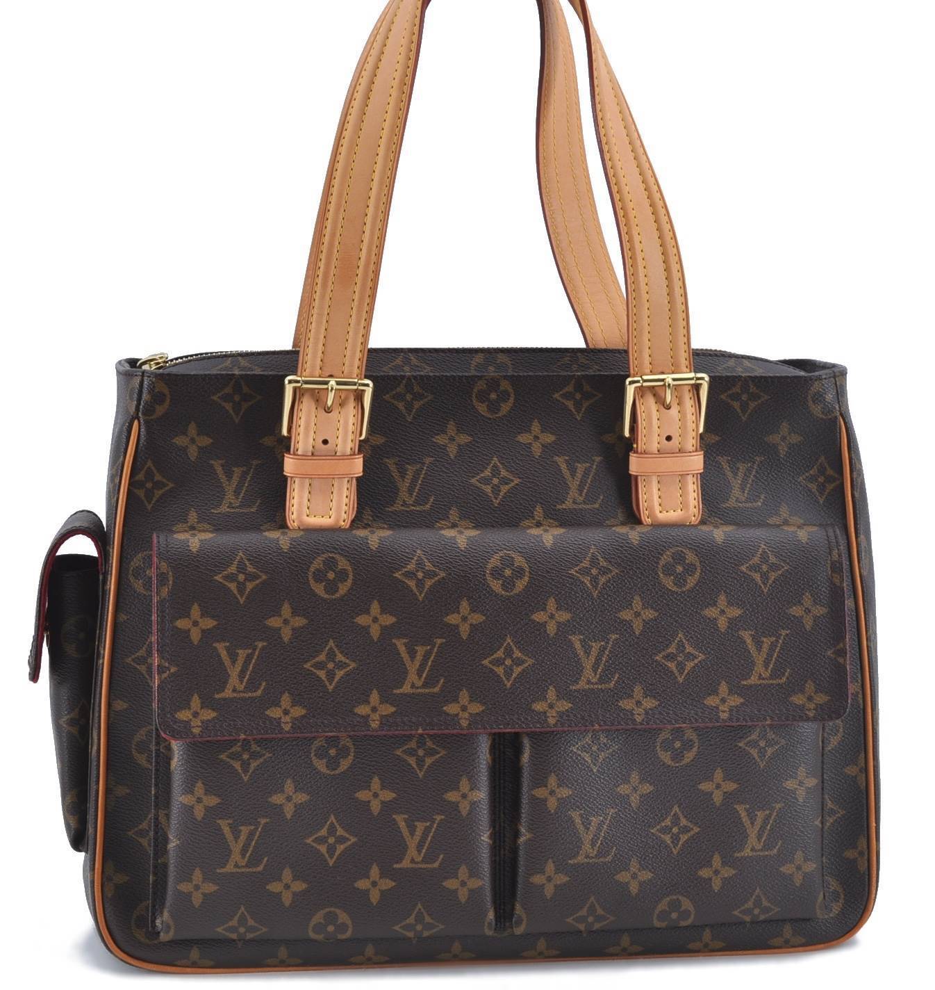 Authentic LOUIS VUITTON Monogram Multipli Cite Shoulder Bag M51162 LV H0404