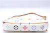 Louis Vuitton Monogram Multicolor Pochette Accessoires Pouch M92649 White H0406