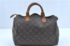 Authentic Louis Vuitton Monogram Speedy 30 Hand Bag M41526 LV Junk H0461