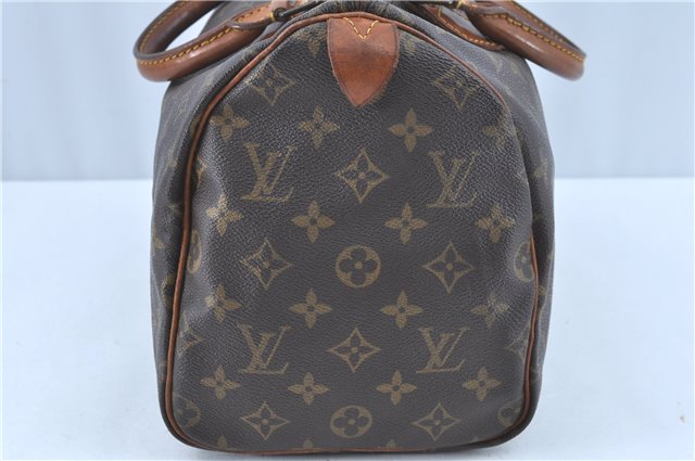 Authentic Louis Vuitton Monogram Speedy 30 Hand Bag M41526 LV Junk H0461