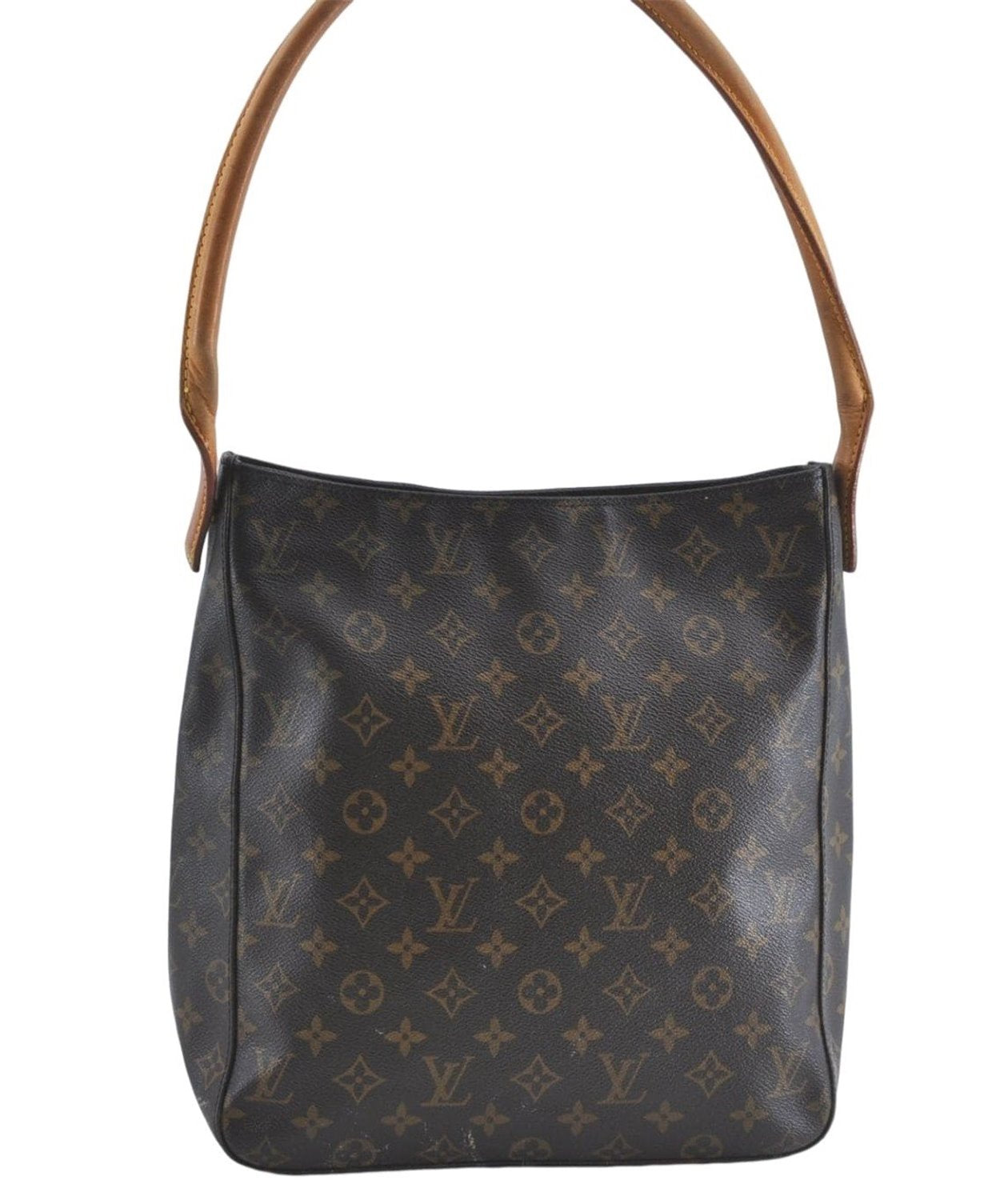 Authentic Louis Vuitton Monogram Looping GM Shoulder Bag M51145 LV H0478