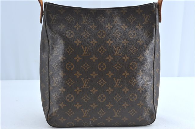 Authentic Louis Vuitton Monogram Looping GM Shoulder Bag M51145 LV H0478