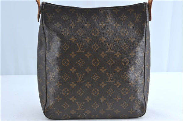 Authentic Louis Vuitton Monogram Looping GM Shoulder Bag M51145 LV H0478
