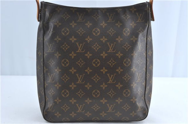 Authentic Louis Vuitton Monogram Looping GM Shoulder Bag M51145 LV H0478