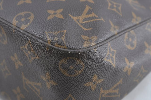 Authentic Louis Vuitton Monogram Looping GM Shoulder Bag M51145 LV H0478