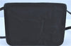 Authentic Christian Dior Shoulder Cross Body Bag Nylon Leather Black H0765