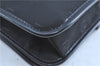 Authentic Christian Dior Shoulder Cross Body Bag Nylon Leather Black H0765