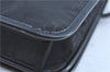 Authentic Christian Dior Shoulder Cross Body Bag Nylon Leather Black H0765