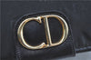 Authentic Christian Dior Shoulder Cross Body Bag Nylon Leather Black H0765