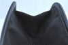 Authentic Christian Dior Shoulder Cross Body Bag Nylon Leather Black H0765