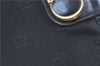 Authentic Christian Dior Shoulder Cross Body Bag Nylon Leather Black H0765